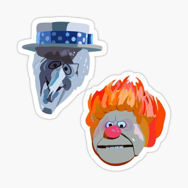 Miser Brothers Stickers Snow Miser and Heat Miser