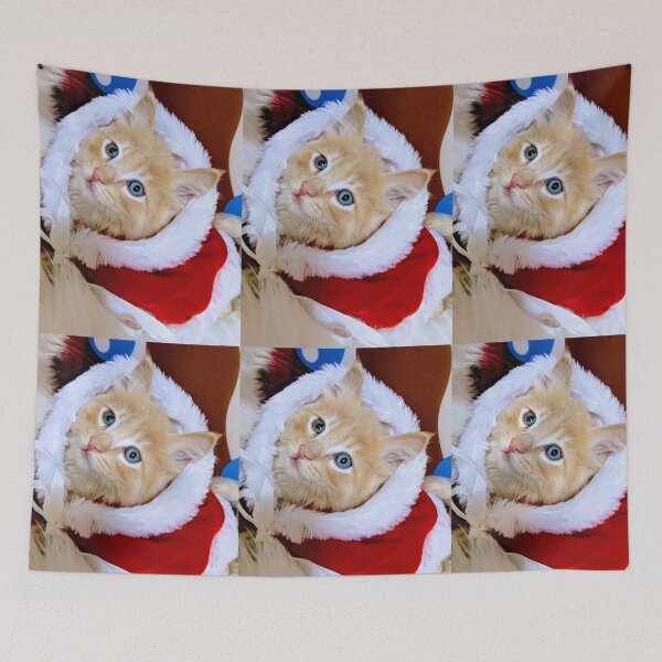 Item preview, Christmas kitty designed and sold by Fluffycat2020.
