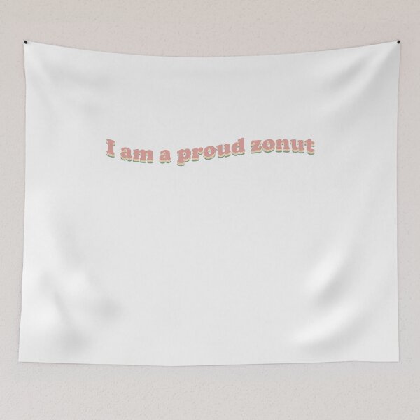 Item preview, zoe laverne - I am a Proud Zonut - holographic hydro flask designed and sold by nananinanana.