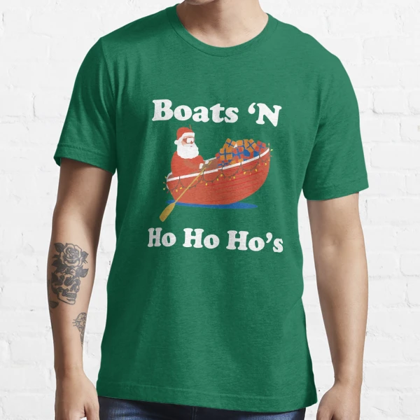 Matching Boats & Ho Ho Hos Couples Pajamas