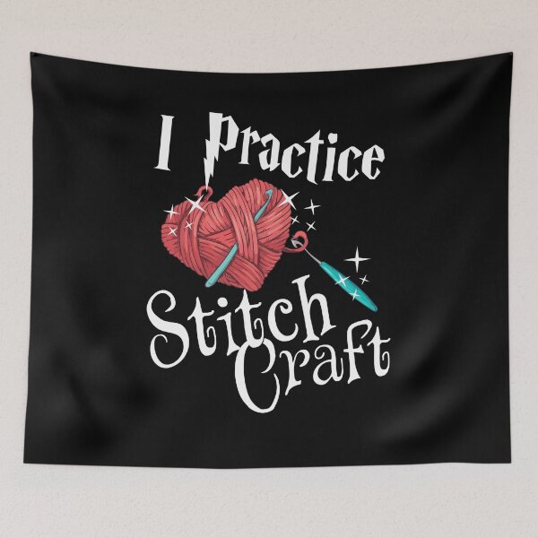 Item preview, I Practice Stitch Craft - Yarn Knitting Knit Lovers designed and sold by Dressed For  Duty.