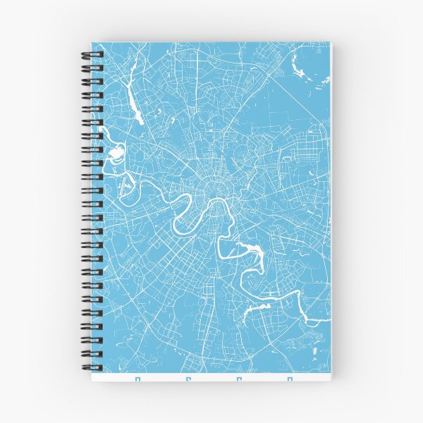 Item preview, Moscow map orange designed and sold by mapsart.
