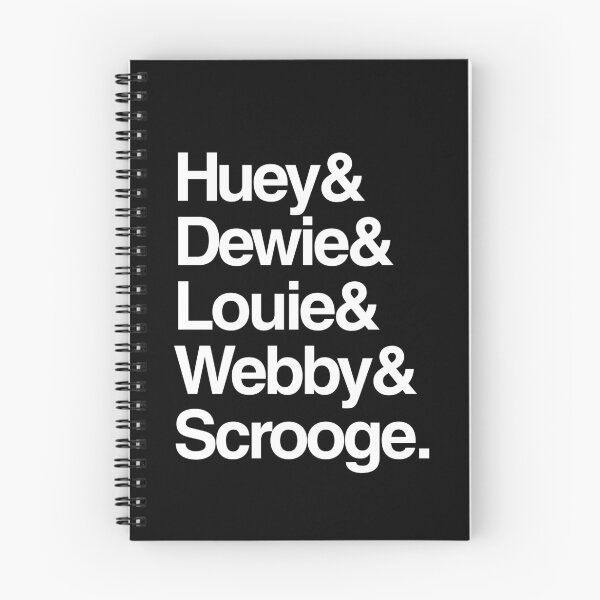 Item preview, Huey & Louie & Dewie & Webby & Scrooge designed and sold by LongWinded.