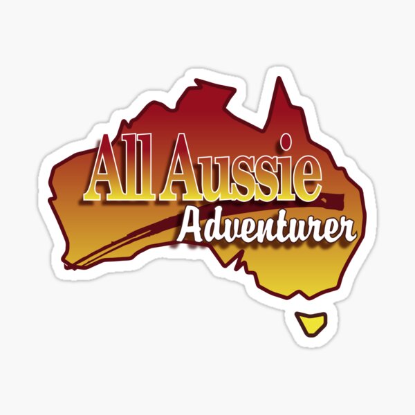 All Aussie Adventurer Sticker