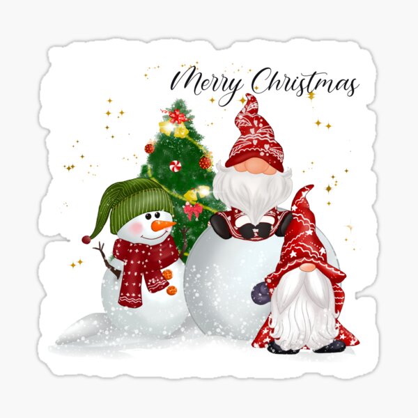 Item preview, Christmas cute Family Gnomes designed and sold by samirou99.