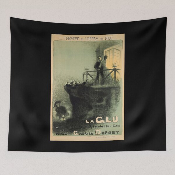 Item preview, retro la glu theatre de lopera de nice             designed and sold by CorasPosters.