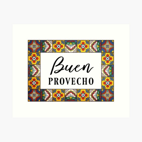 Aperçu de l'œuvre Buen Provecho créée et vendue par Nalin Solis.