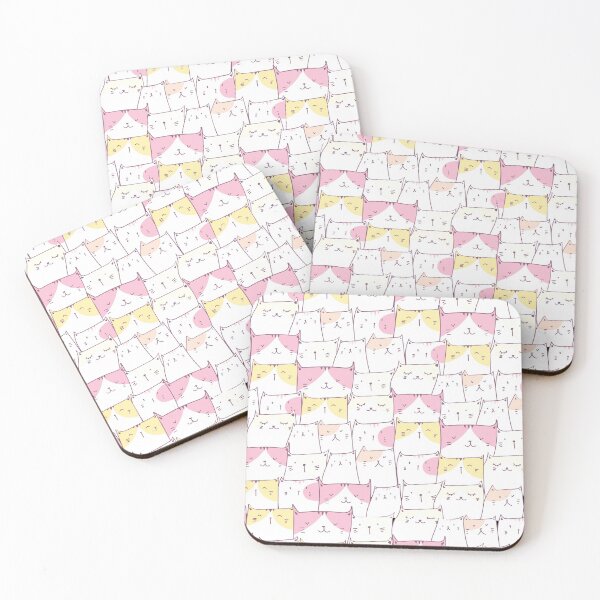 Item preview, Cute Cats Colorful Pattern designed and sold by SAVWIS.