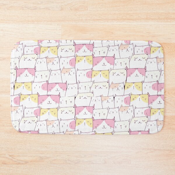 Item preview, Cute Cats Colorful Pattern designed and sold by SAVWIS.