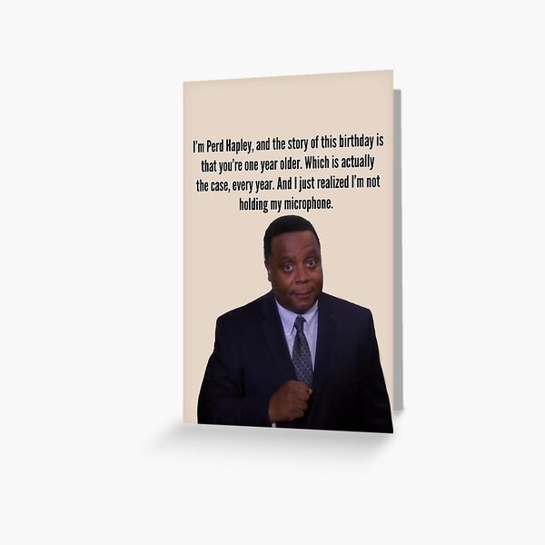 Parks And Rec Birthday Quotes Parks And Rec Birthday" Greeting Card By Paigemarie13 | Redbubble