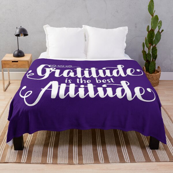 Item preview, Gratitude is the Best Attitude (White) designed and sold by Stephopher.