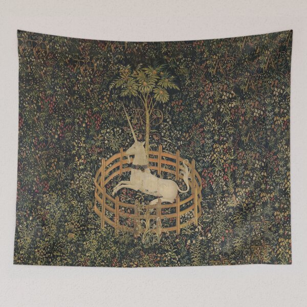 Item preview, The Unicorn Tapestry (The Unicorn is in Captivity and No Longer Dead) designed and sold by themasters.