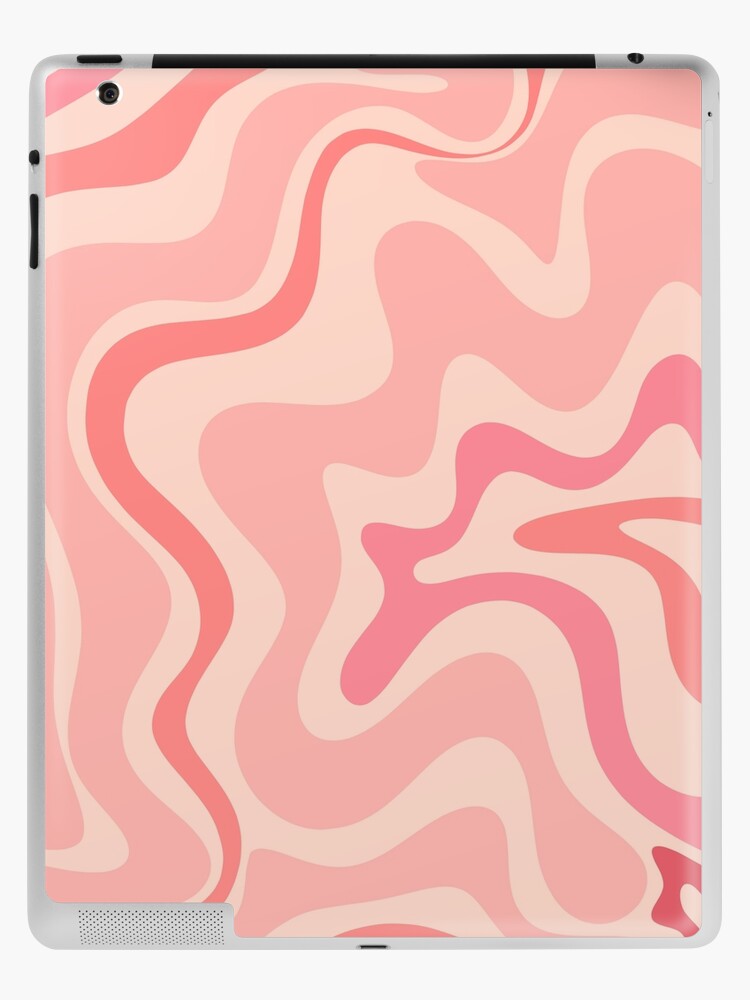 Liquid Swirl Retro Contemporary Abstract in Soft Blush Pink iPad Case &  Skin for Sale by kierkegaard