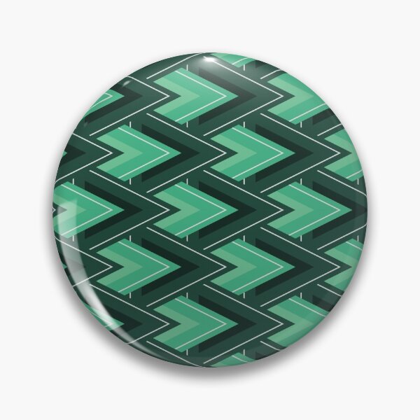 Item preview, Moving Forward Geometric Pattern – Green designed and sold by RoguePatterns.