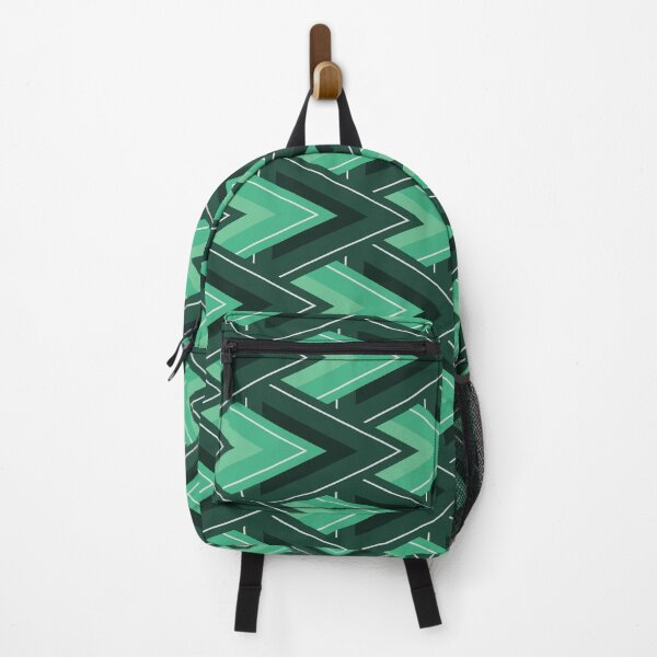 Item preview, Moving Forward Geometric Pattern – Green designed and sold by RoguePatterns.