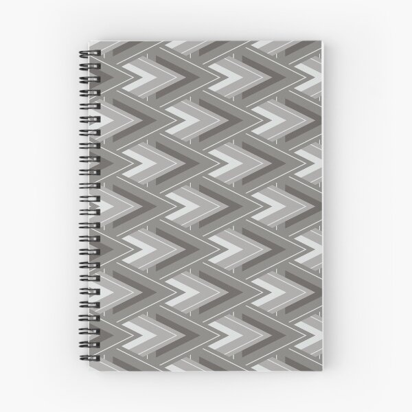 Item preview, Moving Forward Geometric Pattern – Gray designed and sold by RoguePatterns.