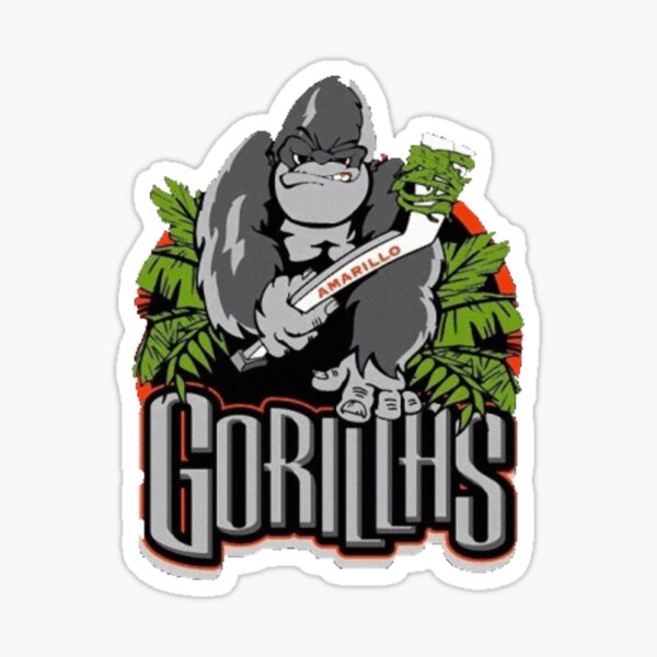 Gorilla Football | Active & Dynamic Art | Sticker