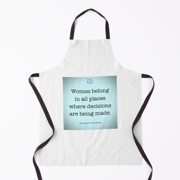 Item preview, Women belong in all places where decisions are being made - RBG. designed and sold by BackgroundND.