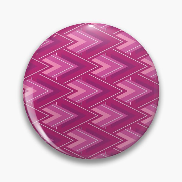 Item preview, Moving Forward Geometric Pattern – Fuchsia designed and sold by RoguePatterns.