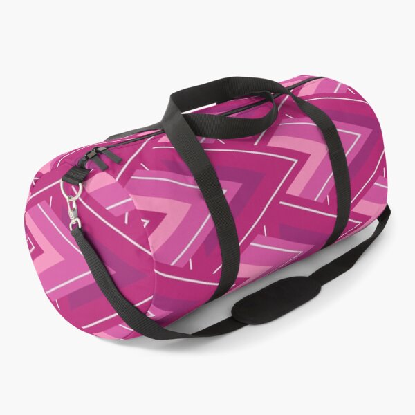 Item preview, Moving Forward Geometric Pattern – Fuchsia designed and sold by RoguePatterns.