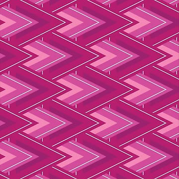 Artwork thumbnail, Moving Forward Geometric Pattern – Fuchsia by RoguePatterns