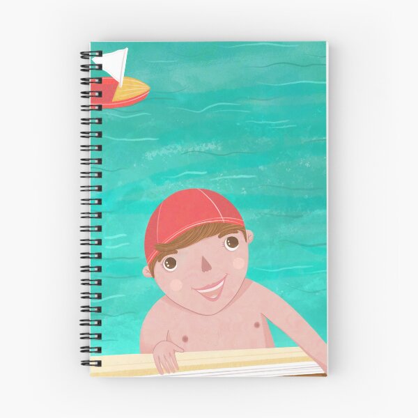 Item preview, Boy in the pool designed and sold by Cristina  Stashkevich.