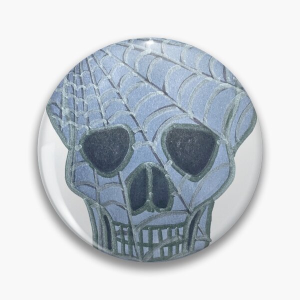 Item preview, Spider Web Skull designed and sold by PaintAlchemy.