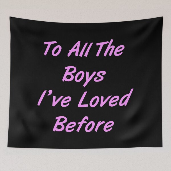 Item preview, To All The Boys Ive Loved Before designed and sold by MJLdesigns.