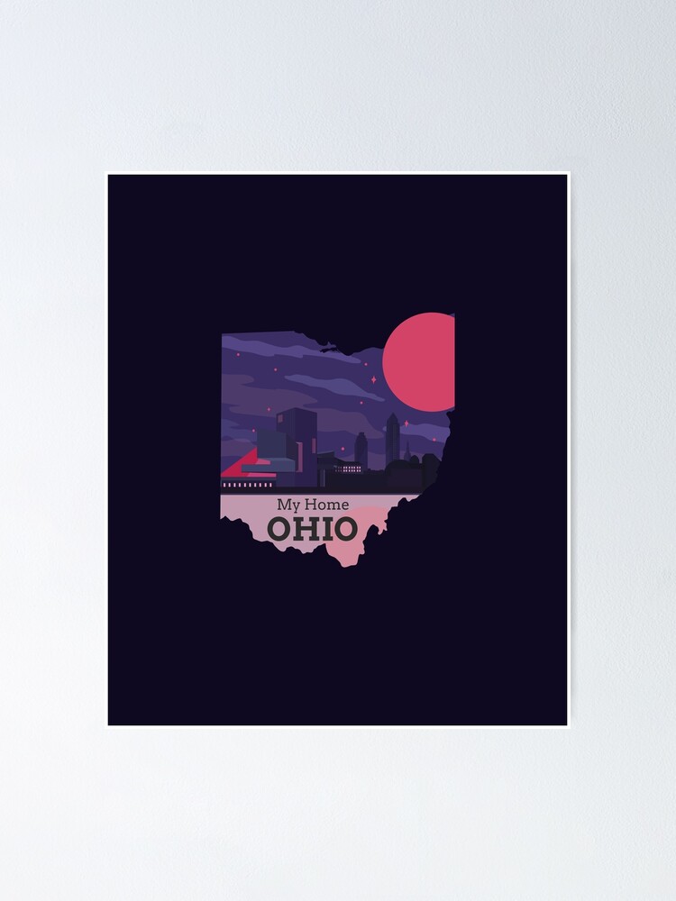 Thumbnail 1 of 3, Poster, Ohio - My Home designed and sold by WMerch45.