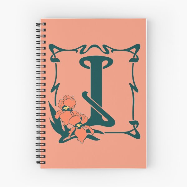 Item preview, Fancy art nouveau letter I, flower designed and sold by aapshop.