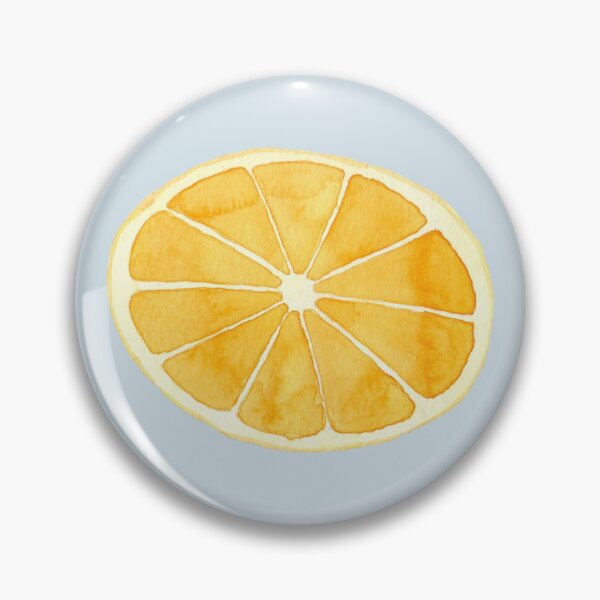 Item preview, Round orange slice designed and sold by Mirushy.