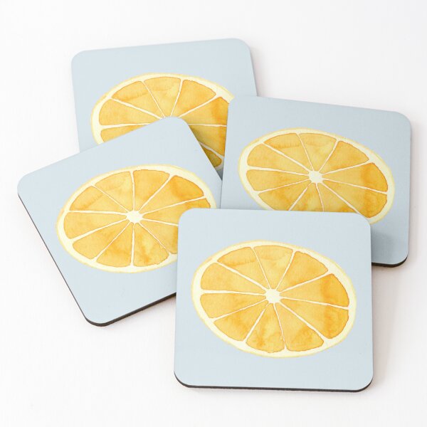 Item preview, Round orange slice designed and sold by Mirushy.