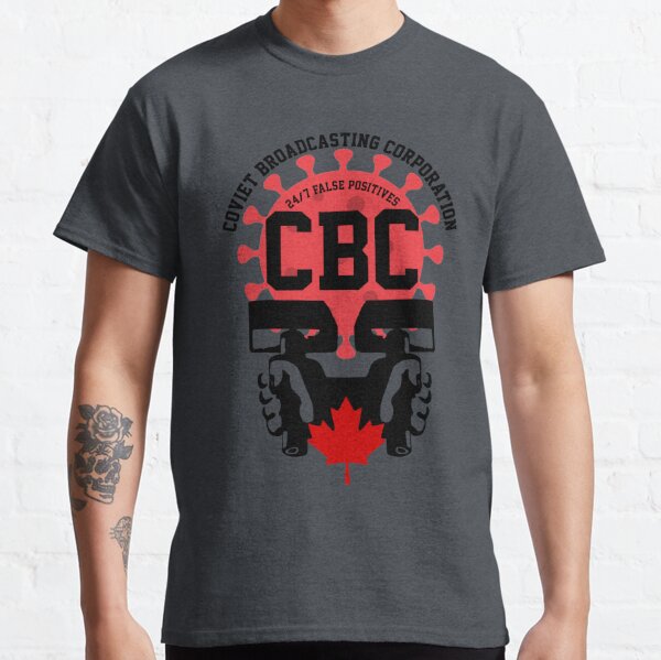Coviet Broadcasting Corporation CBC Logo Classic T-Shirt