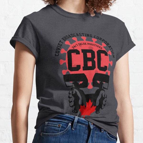 Coviet Broadcasting Corporation CBC Logo Classic T-Shirt