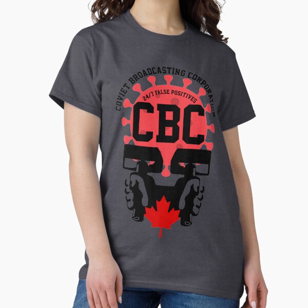 Coviet Broadcasting Corporation CBC Logo Classic T-Shirt