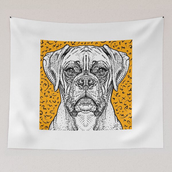Item preview, BOXER ink portrait designed and sold by lautir.