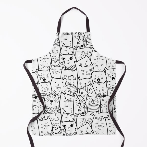 Item preview, Aesthetic Cute Cats Pattern designed and sold by SAVWIS.