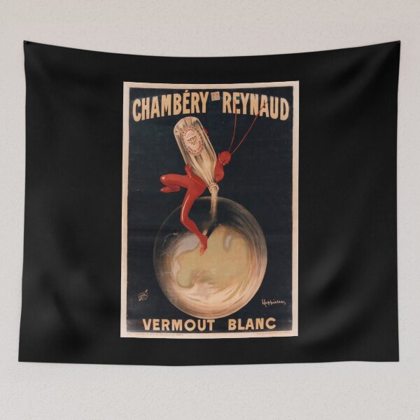 Item preview, retro chambery reynaud vermout blanc 37971 designed and sold by CorasPosters.