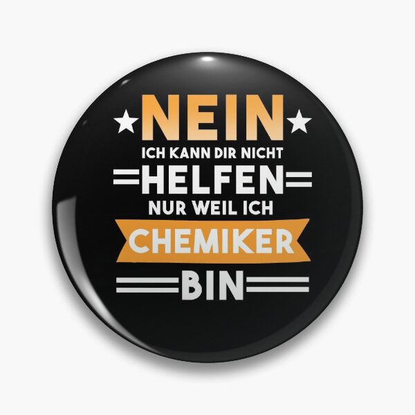 Chemie Pins And Buttons Redbubble