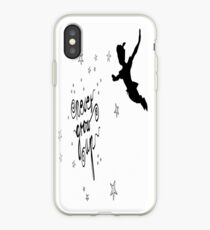 Never grow up iPhone Case