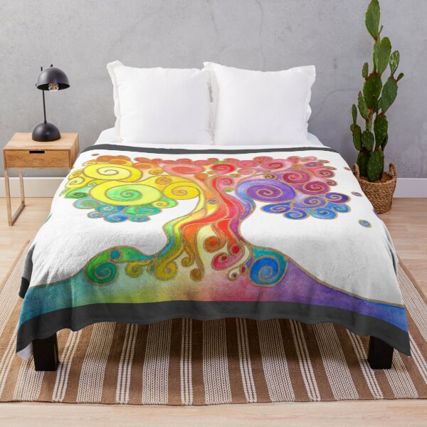 Item preview, Dreaming of the Rainbow Tree designed and sold by CarolineLembke.