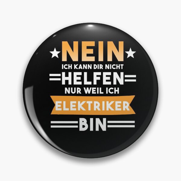 Item preview, Elektriker Elektroniker Spruch designed and sold by JonasDesign.