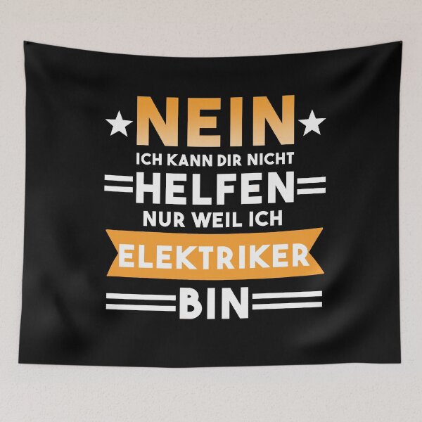 Item preview, Elektriker Elektroniker Spruch designed and sold by JonasDesign.