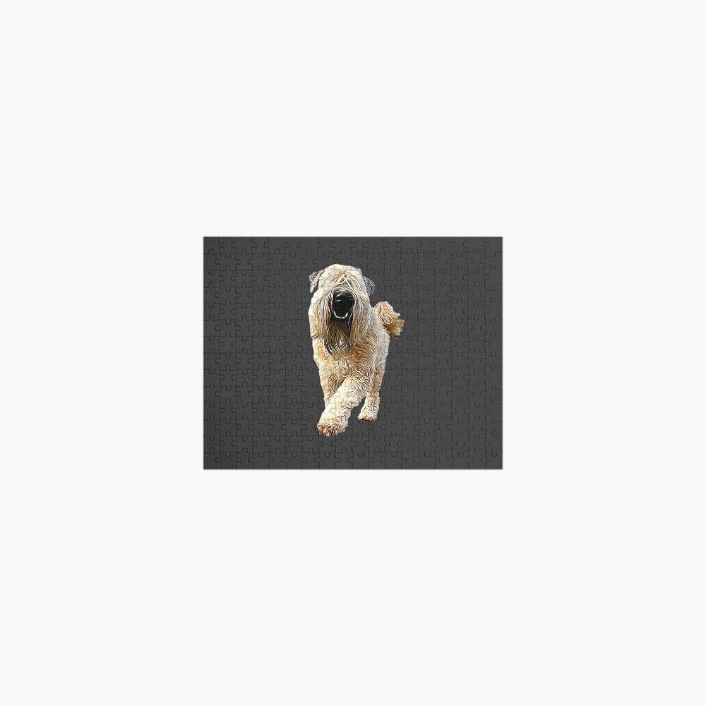 wheaten terrier jigsaw puzzle