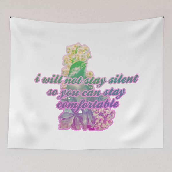 Item preview, I will not stay silent so you can stay comfortable designed and sold by CakeUnicorn.