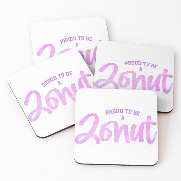 Item preview, zoe laverne - Proud to be a Zonut - holographic hydro flask designed and sold by nananinanana.