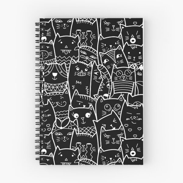 Item preview, Aesthetic Cute Cats Pattern designed and sold by SAVWIS.
