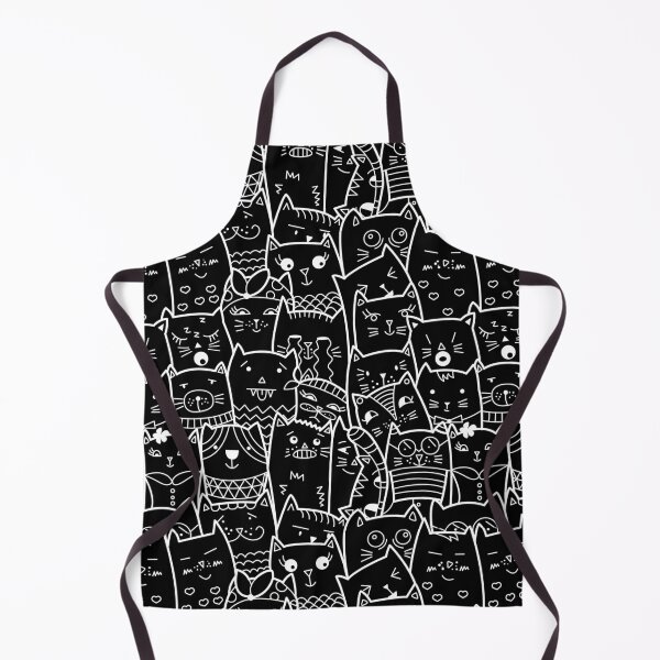 Item preview, Aesthetic Cute Cats Pattern designed and sold by SAVWIS.