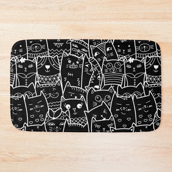 Item preview, Aesthetic Cute Cats Pattern designed and sold by SAVWIS.