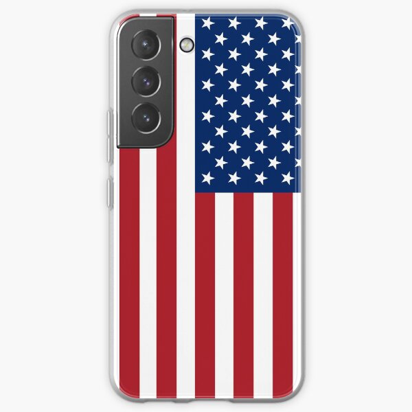 Simple US Flag Samsung Galaxy Soft Case
